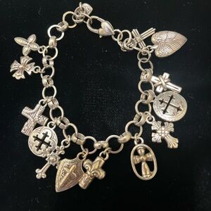 Brighton Silver Charm Bracelet